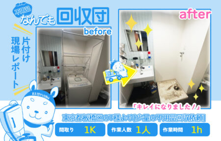 少量の不用品回収(アパート1K)|東京都板橋区のT様 54 72175016c6f5225b789216a380bc16ee