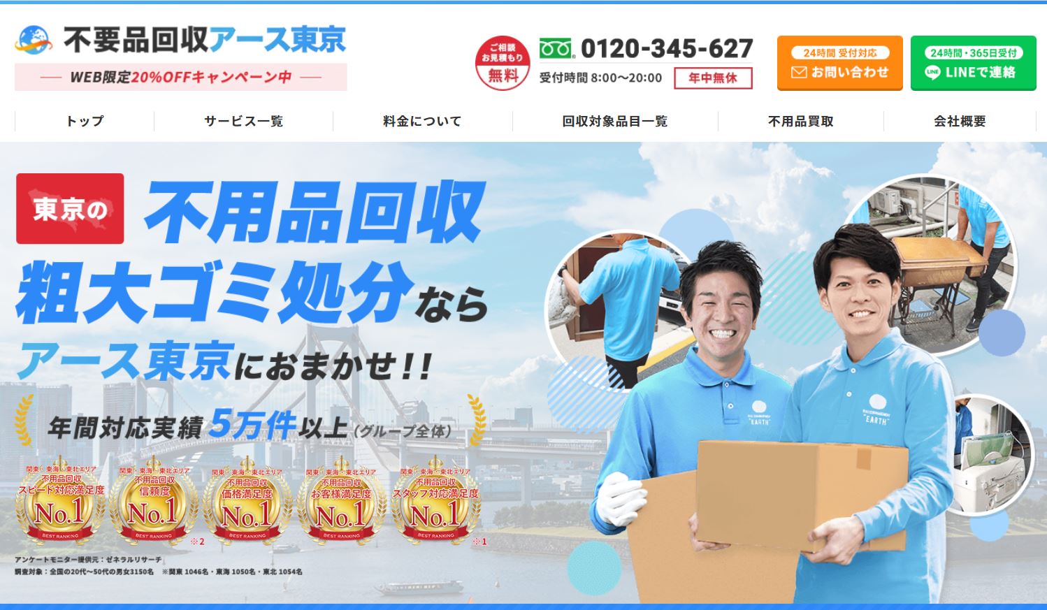 不用品回収アース東京