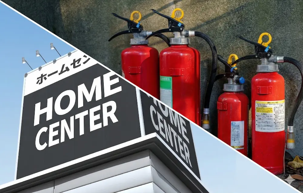 消火器引き取りに対応しているホームセンターは？サービス詳細や費用目安